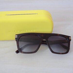 New Marc Jacobs Unisex Sunglasses- Havana/Tortoiseshell